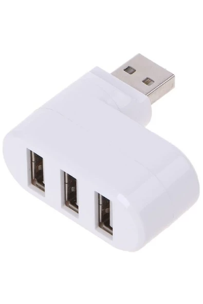 Alfais 4692b 4 Port Usb 2.0 Hub Çoklayıcı Çoğaltıcı 180 Derece ürün görseli 1