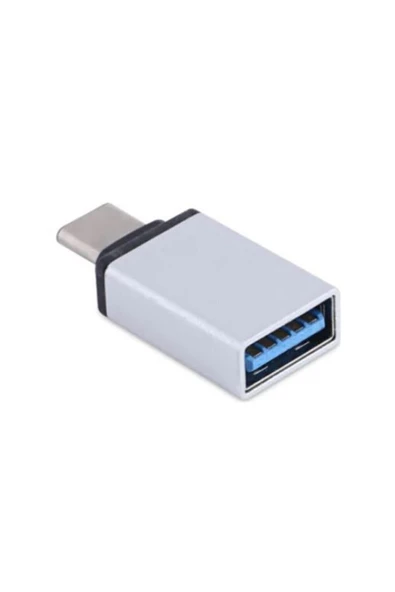 HADRON Type-c To Usb 3.1 Otg Gri Renk Çevirici Otg Gri ürün görseli 1