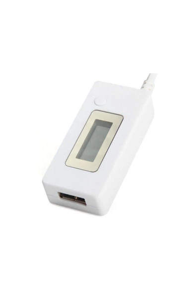 Kuvars Usb Voltmetre Ampermetre Akım Ölçer Mikro Usb Girişli Volt Ölçer ürün görseli 1