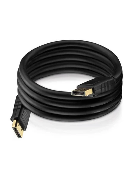 BASTORE DisplayPort Bağlantı Kablosu DP Erkek Erkek 5 metre kilit mekanizmalı ürün görseli 1