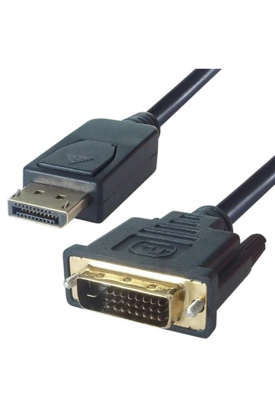 Zilevo Displayport To Dvi Çevirici Dönüştürücü Adaptör Kablosu ürün görseli 1