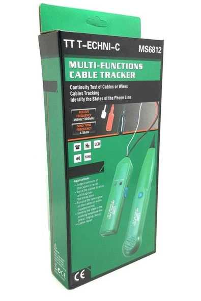 TT Technic Ms-6812 Cable Tracker Kablo Bulucu Bili Bili - Resim 3