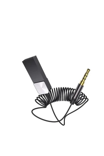 Zilevo Bluetooth Adaptör Araç Araba USB ve 3.5mm AUX Giriş Bluetooth 5.1 Adaptör Çevirici ürün görseli 1