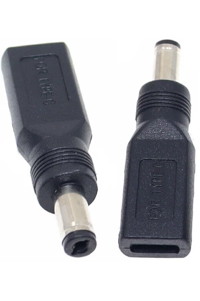 Alfais 4321 Type C To Dc 5v Pd 5.5*2.1mm Power Şarj Çevirici Dönüştürücü Adaptör ürün görseli 1