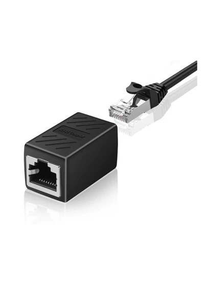 Zilevo CaT5 Cat6 Gigabit Ethernet Kablo Ekleyici Uzatma Uzatıcı Rj45 Ek Birleştirici Ara Adsl ürün görseli 1