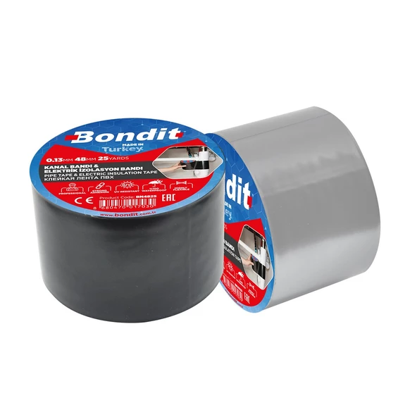 Bondit Bn4825g Insulatıon And Repaır Tape 0.13mm*48 Mm*25 Y ( Grey) ürün görseli 1