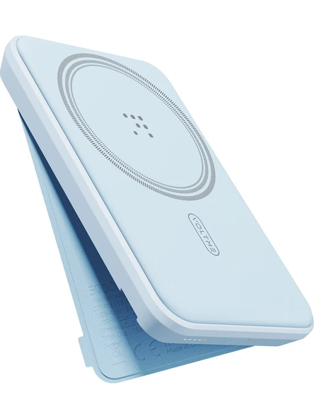 Voltme MagPak 5000mAh Magsafe Kablosuz Powerbank- Usb-C /MagSafe  Hızlı Şarj Mavi 22.5W ürün görseli 1