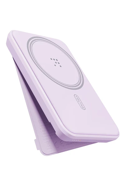 Voltme MagPak 5000mAh Magsafe Kablosuz Powerbank- Usb-C /MagSafe  Hızlı Şarj Lila 22.5W ürün görseli 1