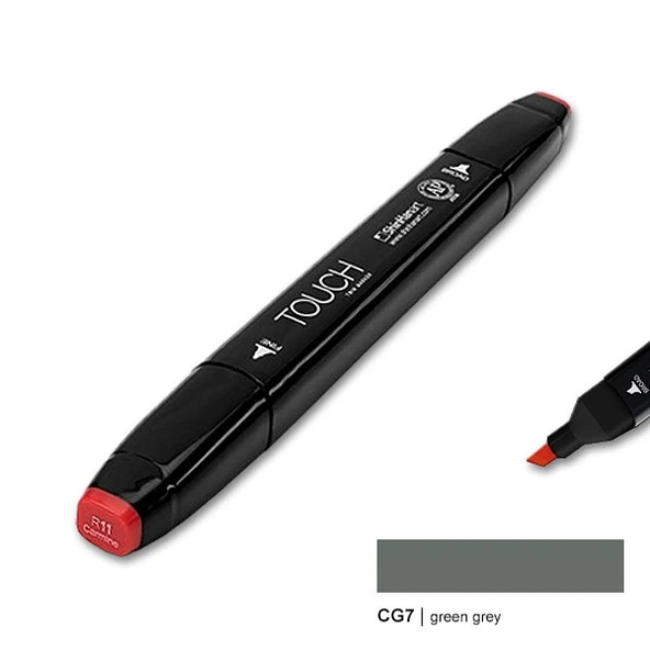 TOUCH TWIN MARKER GG7 GREEN GREY ürün görseli 1