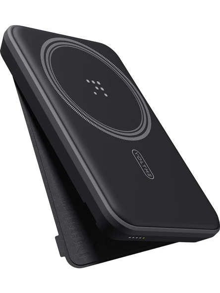 Voltme MagPak 5000mAh Magsafe Kablosuz Powerbank- Usb-C /MagSafe  Hızlı Şarj Siyah 22.5W ürün görseli 1