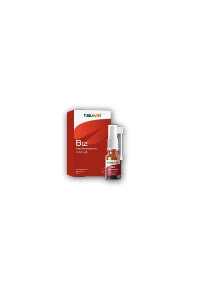 NATUWELL B12 Metilkobalamin 1000 mcg 5 ml ürün görseli 1