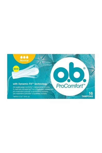 O.B. O.b. Pro Comfort Normal Tampon 16 Adet ürün görseli 1