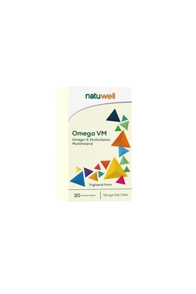 NATUWELL Omega Vm 30 Tablet ürün görseli 1