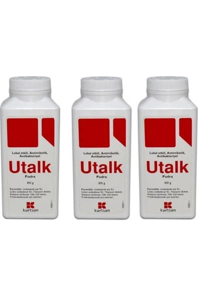 KURTSAN Utalk Pudra 100 Gr 4 Adet - Resim 3