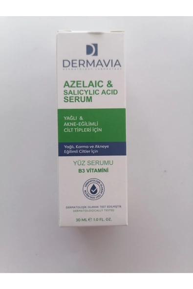 DERMAVİA Azelaıc&salıcylıc Acıd Serum ürün görseli 1