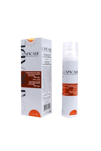CAPİCADE Spf 50 Collagen Tinted Güneş Koruyucu Krem 100 Ml ürün görseli 1