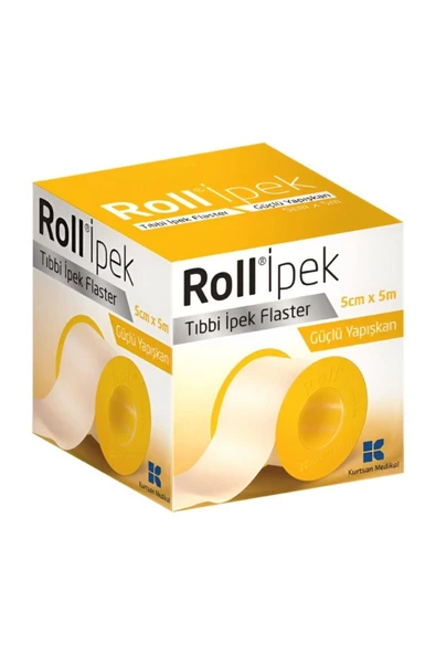 ROLL Tıbbi Ipek Flaster 5 Cm X 5 M ürün görseli 1