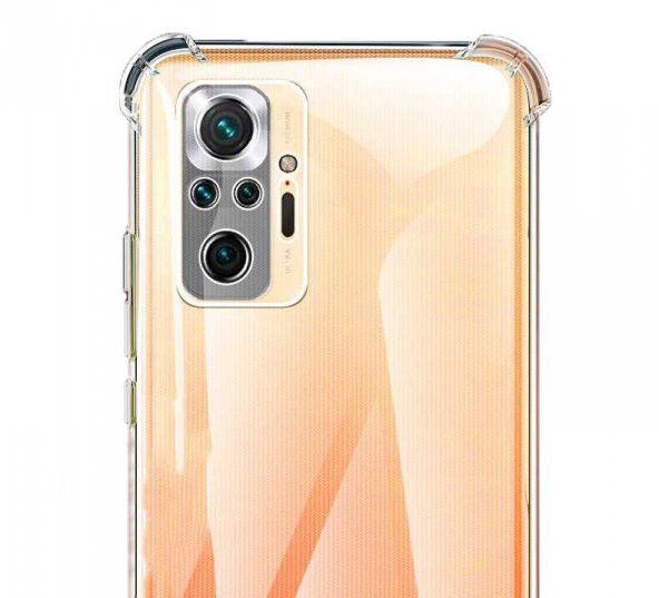 Xiaomi Redmi Note 10 Pro Kılıf  Kamera Korumalı Nitro Anti Shock Silikon ürün görseli 1