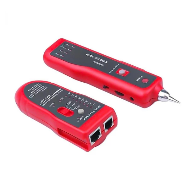 Ayt Powermaster Pm-16250 Lüks Çantalı Kablo Bulucu ve Test Cihazı Sesli Işıklı Uyarı İnternet Telefon Kablolarıda Bulur ürün görseli 1