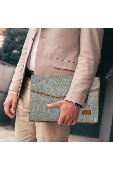 Nondress  Casedress Keçe Laptop Ve Evrak Çantası 15.6 Inç ürün görseli 1