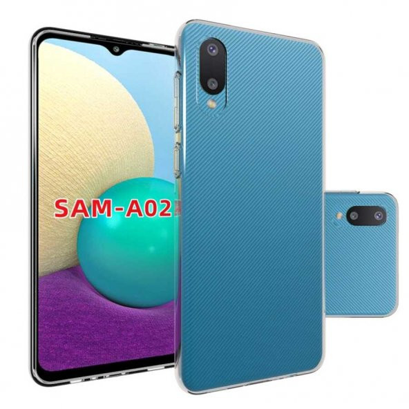 Galaxy A02 Kılıf  Süper Silikon ürün görseli 1