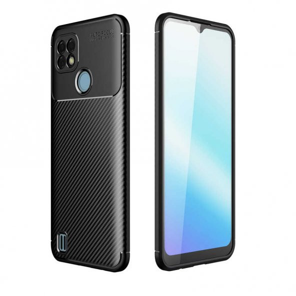 Realme C21 Kılıf  Negro Silikon - Resim 2