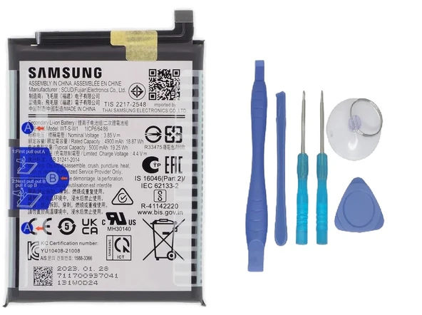 Samsung Galaxy A14 - SM-A145 Uyumlu Batarya Pil Sıfır Orijinal + TAMİR SETİ ürün görseli 1