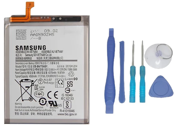 Samsung Galaxy NOTE I0 LITE - SM-N770 Uyumlu Batarya Pil Sıfır Orijinal + TAMİR SETİ ürün görseli 1