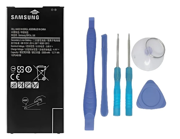 Samsung Galaxy J4 PLUS - SM -J415  Uyumlu Batarya Pil Sıfır Orijinal + TAMİR SETİ ürün görseli 1