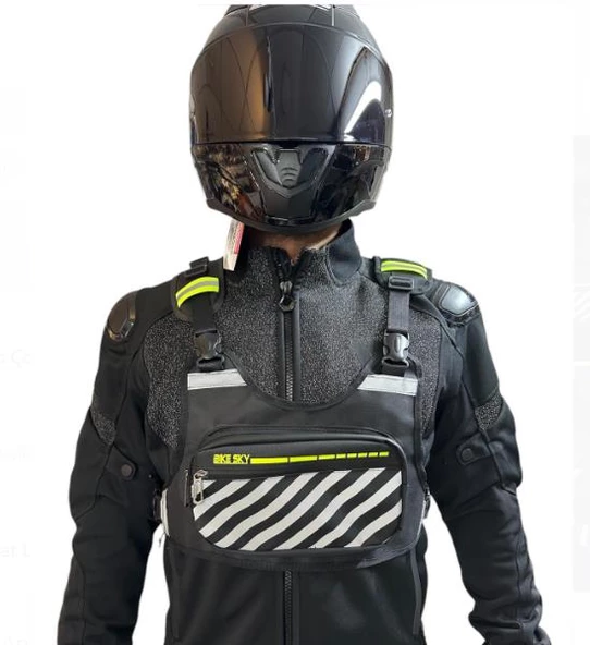 Bike SKY Reflektörlü Göğüs Çantası ürün görseli 1