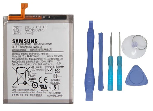Samsung Galaxy NOTE 10 LİTE- SM-N770 Uyumlu Batarya Pil Sıfır Orijinal + TAMİR SETİ ürün görseli 1