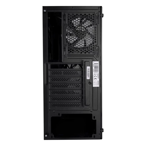 Everest K250 PEAK 250W MICRO PSU Siyah USB3.0+USB2.0+TYPE-C+HD AUDIO Kompakt Mid-T PC Kasası ürün görseli 1