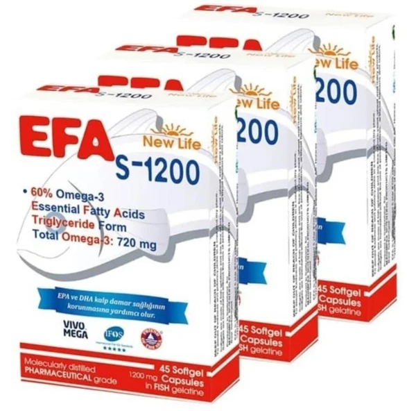 NewLife Efa S-1200 45 Softjel 3 Adet ürün görseli 1
