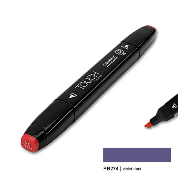 TOUCH TWIN MARKER PB274 VIOLET DARK ürün görseli 1