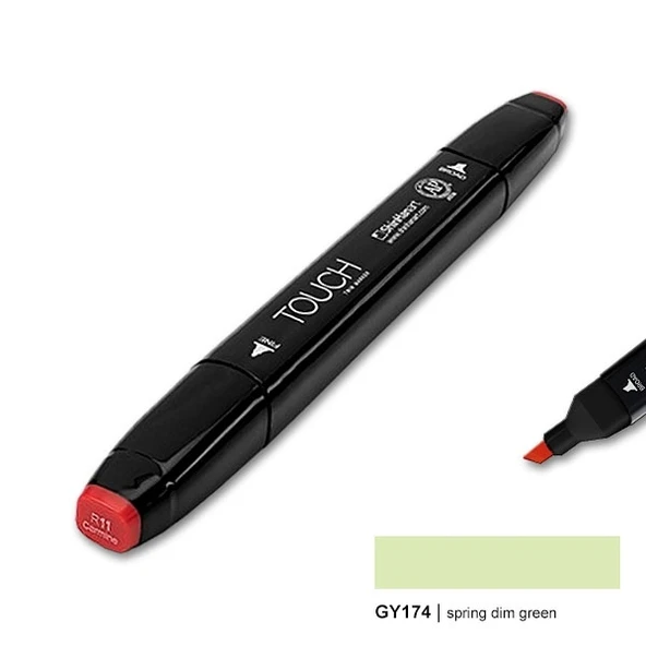 TOUCH TWIN MARKER GY174 SPRING DIM GREEN ürün görseli 1