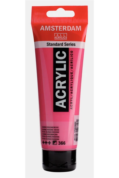 Amsterdam Akrilik Boya 120ml 366 Quinacr. Rose ürün görseli 1