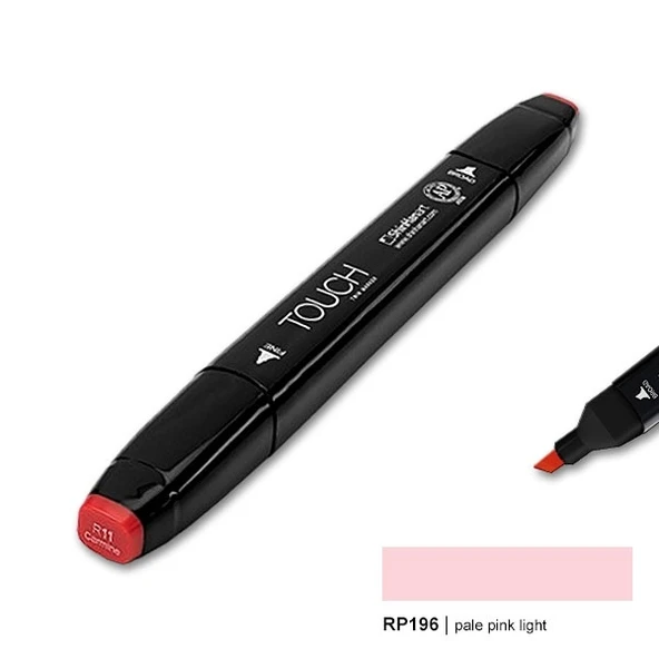 TOUCH TWIN MARKER RP196 PALE PINK LIGHT ürün görseli 1