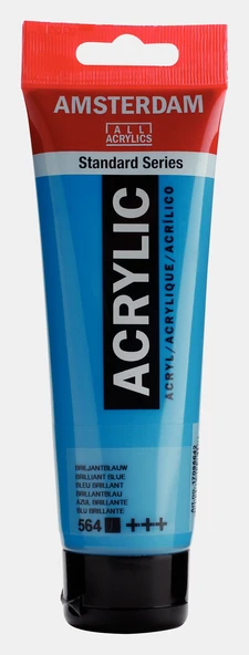 Amsterdam Akrilik Boya 120ml 564 Brillant Blue ürün görseli 1
