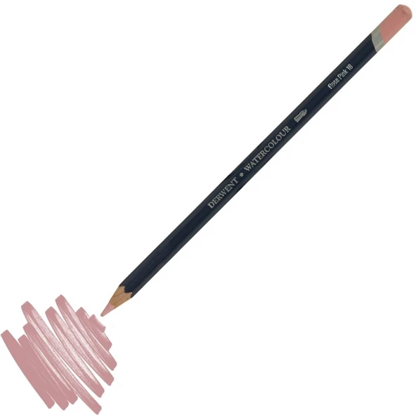 18 Rose Pink Derwent Watercolour Suluboya Kalemi ürün görseli 1