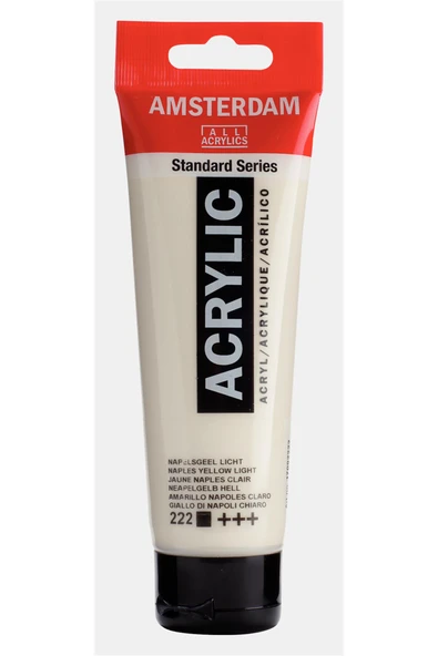 Amsterdam Akrilik Boya 120ml 222 Naples Yellow Light ürün görseli 1