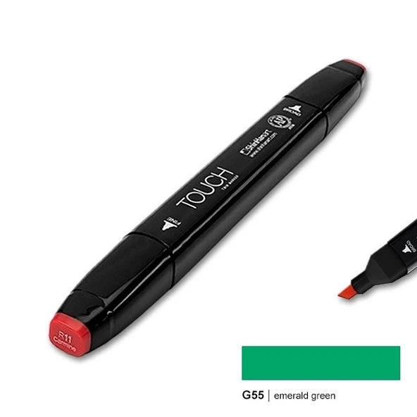 TOUCH TWIN MARKER G55 EMERALD GREEN ürün görseli 1