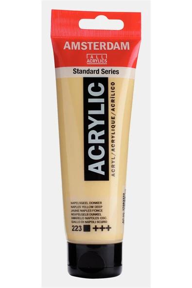 Amsterdam Akrilik Boya 120ml 223 Naples Yellow Deep ürün görseli 1