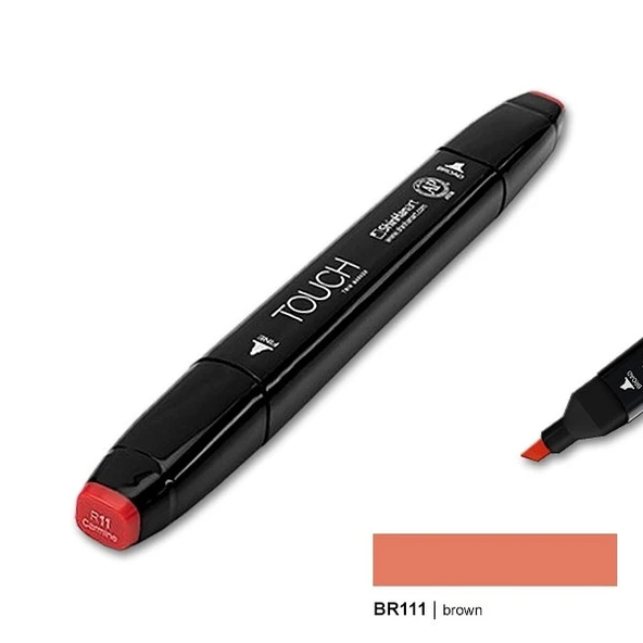 TOUCH TWIN MARKER Br111 BROWN ürün görseli 1