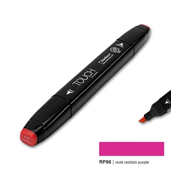 TOUCH TWIN MARKER RP86 VIVID REDDISH PURPLE ürün görseli 1