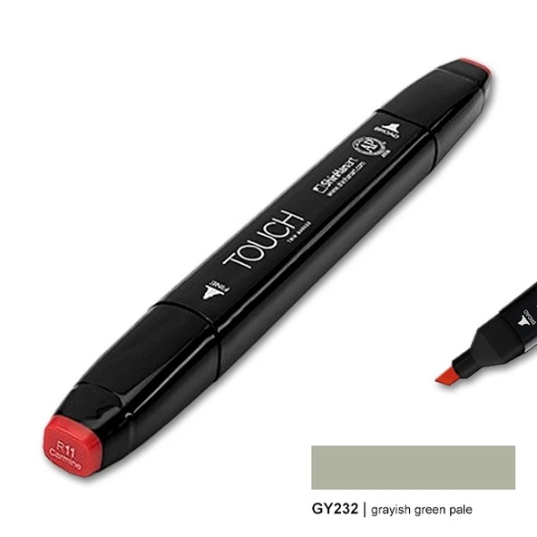 TOUCH TWIN MARKER GY232 GRAYISH GREEN PALE ürün görseli 1
