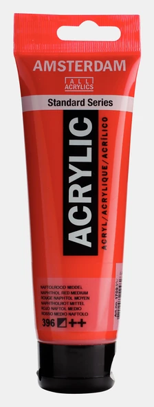 Amsterdam Akrilik Boya 120ml 396 Naph. Red Medium ürün görseli 1