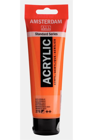 Amsterdam Akrilik Boya 120ml 276 Azo Orange ürün görseli 1
