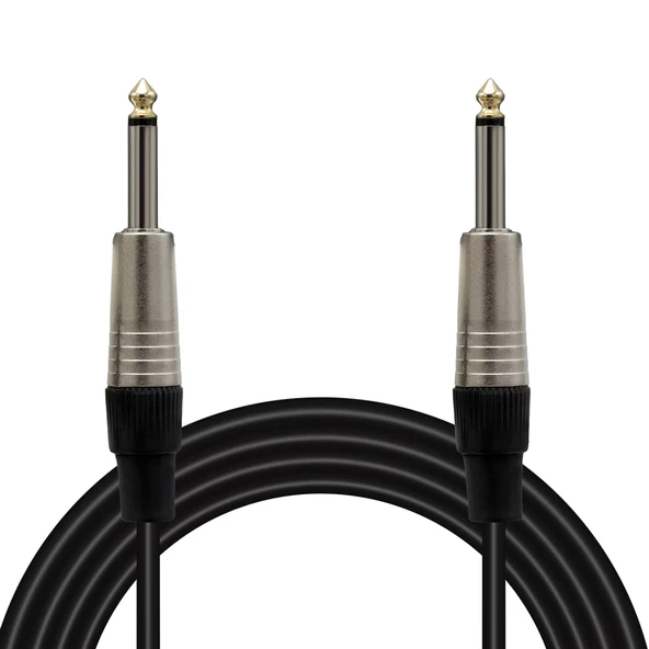 Ayt Magicvoice Ld393a 6.3 Mm Mono Erkek 6.3 Mm Mono Erkek 1 Metre Mixer Amfi Müzik Aletleri Ses Kablosu ürün görseli 1