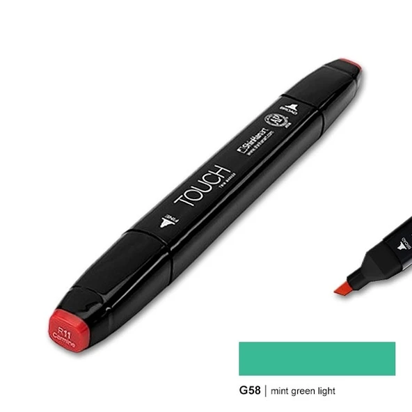 TOUCH TWIN MARKER G58 MINT GREEN LIGHT ürün görseli 1