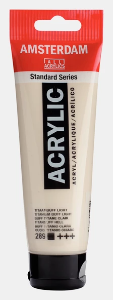 Amsterdam Akrilik Boya 120ml 289 Titanium Buff Light ürün görseli 1